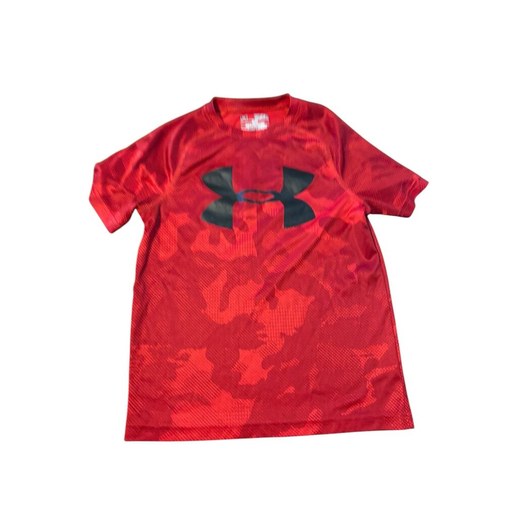 Red Under Armour YSM Dry Fit t-shirt